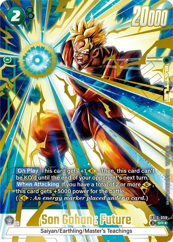 Image for Son Gohan : Future - FB10-059 (Alternate Art) (FB10-059) (FB10) - Dragon Ball Super: Fusion World
