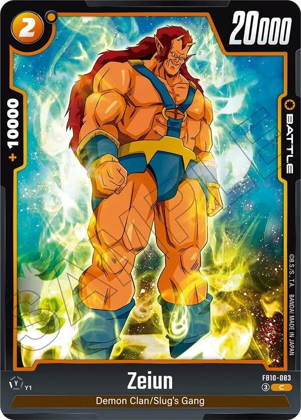 Image for Zeiun (FB10-083) (FB10) - Dragon Ball Super: Fusion World