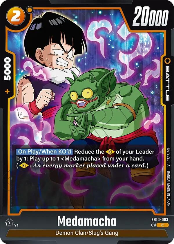 Image for Medamacha (FB10-093) (FB10) - Dragon Ball Super: Fusion World