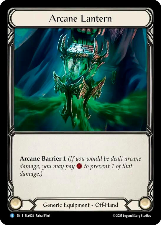 Image for Arcane Lantern (SLY003) - Flesh and Blood TCG