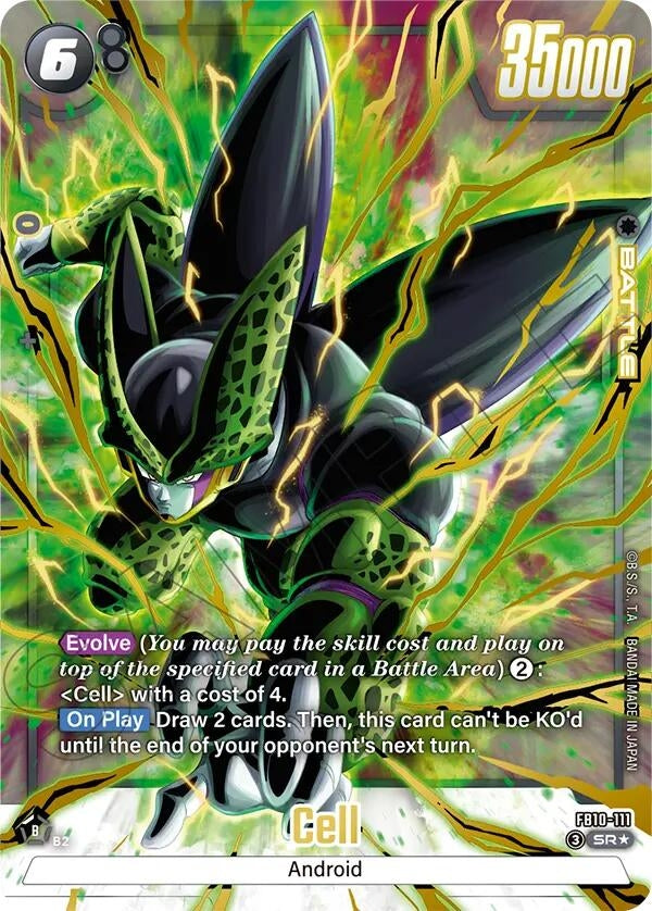 Image for Cell - FB10-111 (Alternate Art) (FB10-111) (FB10) - Dragon Ball Super: Fusion World