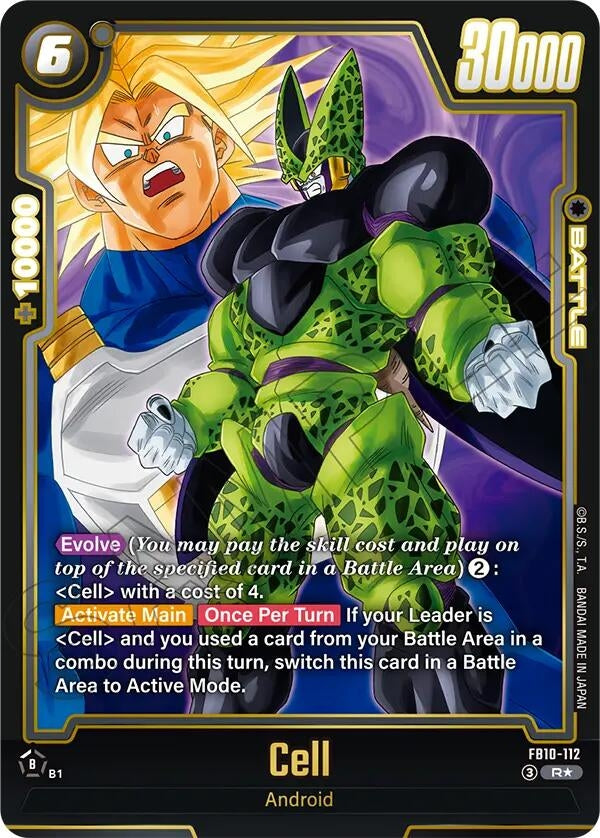 Image for Cell - FB10-112 (Alternate Art) (FB10-112) (FB10) - Dragon Ball Super: Fusion World
