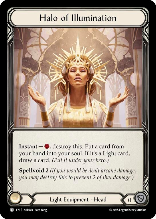 Image for Halo of Illumination (SBL003) - Flesh and Blood TCG