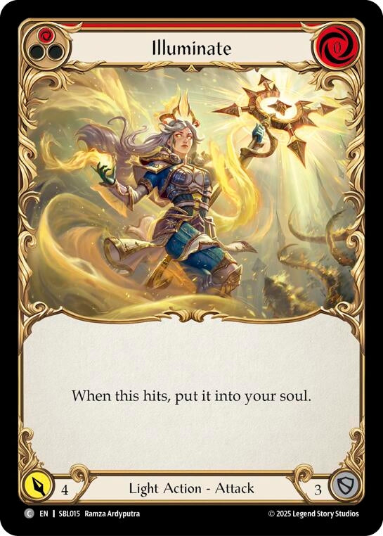Image for Illuminate (Red) (SBL015) - Flesh and Blood TCG