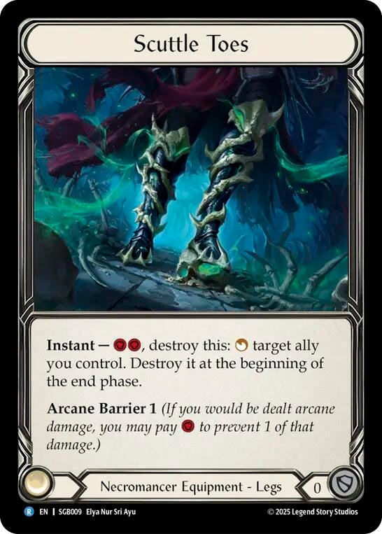Image for Scuttle Toes (SGB009) - Flesh and Blood TCG