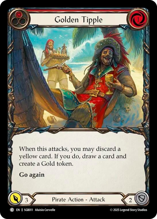 Image for Golden Tipple (Red) (SGB011) - Flesh and Blood TCG