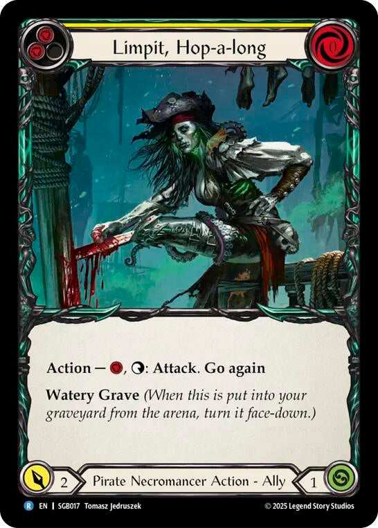 Image for Limpit, Hop-a-long (Yellow) (SGB017) - Flesh and Blood TCG