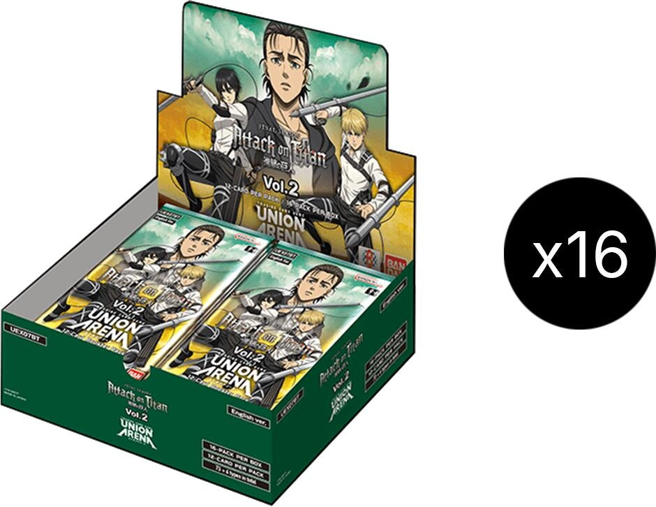 Image for Attack on Titan Vol. 2 - Booster Display Case - Union Arena