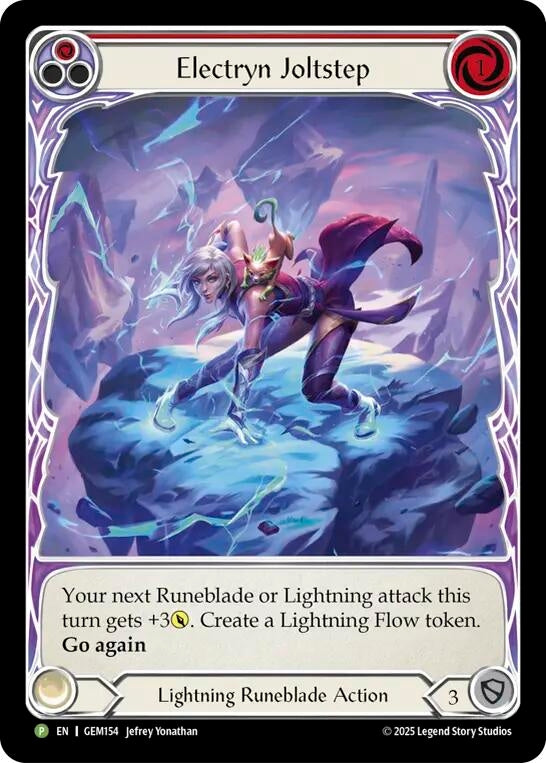 Image for Electryn Joltstep (Red) (GEM154) (GEM) - Flesh and Blood TCG