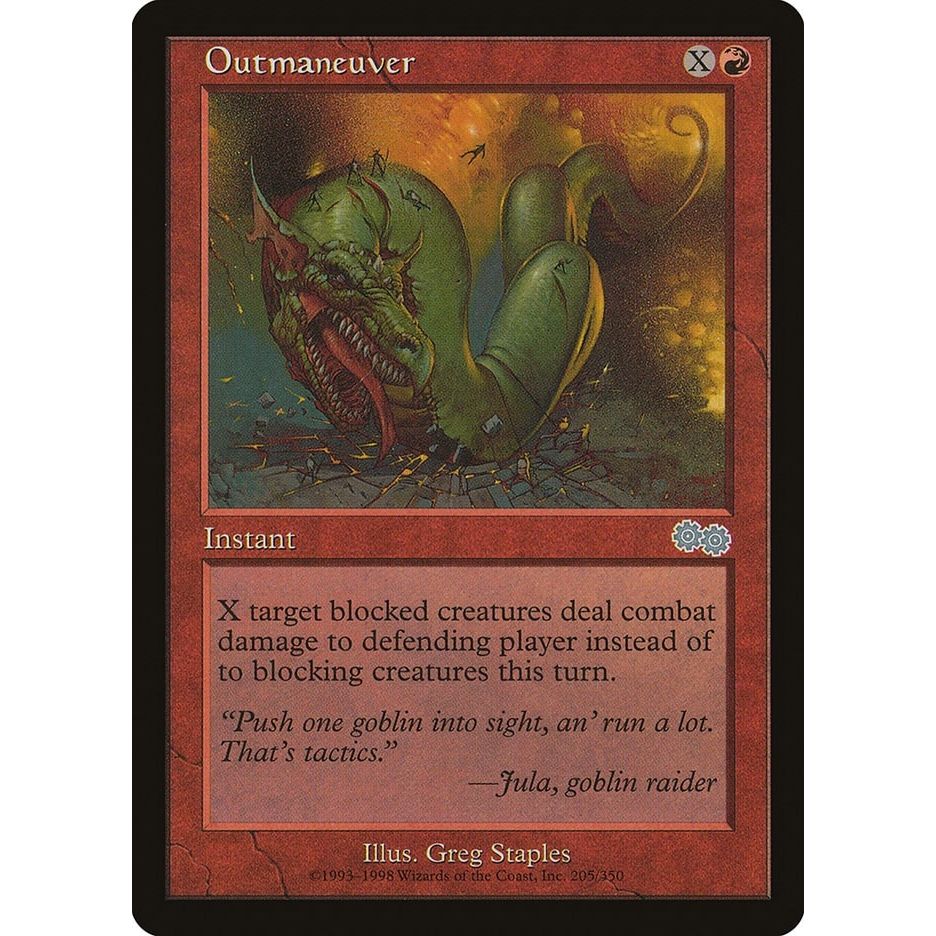 Image for Outmaneuver (205) (USG) - Magic: The Gathering