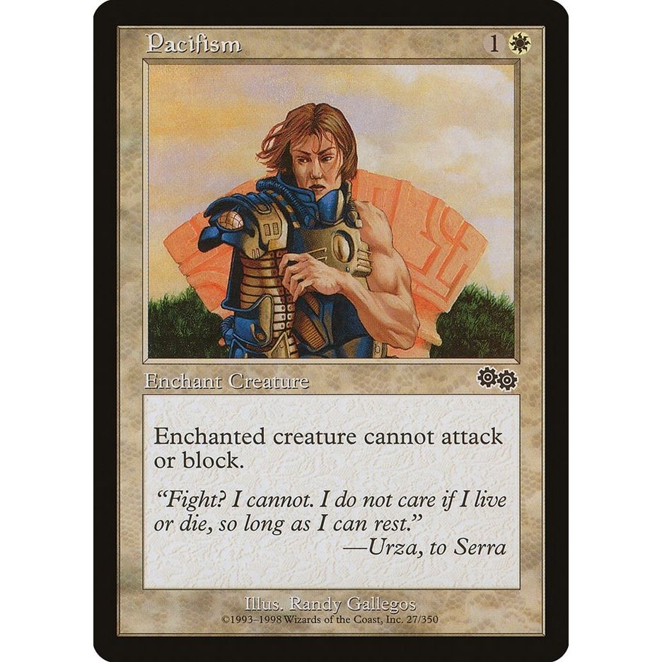 Image for Pacifism (27) (USG) - Magic: The Gathering