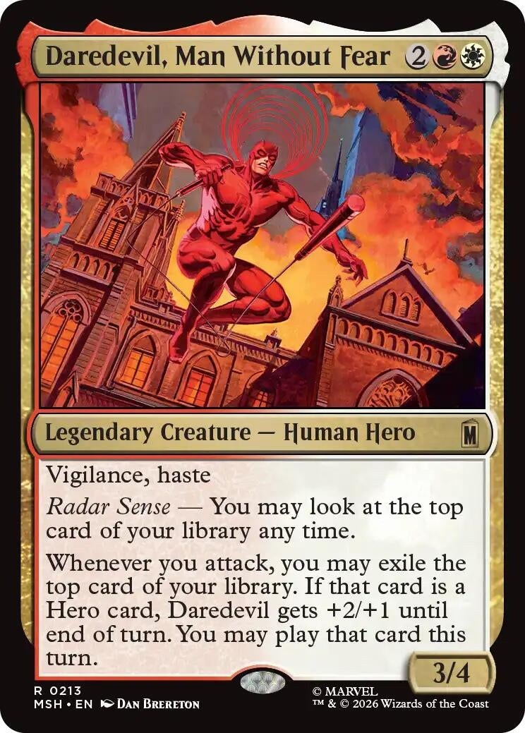 Daredevil, Man Without Fear (213) (MSH)