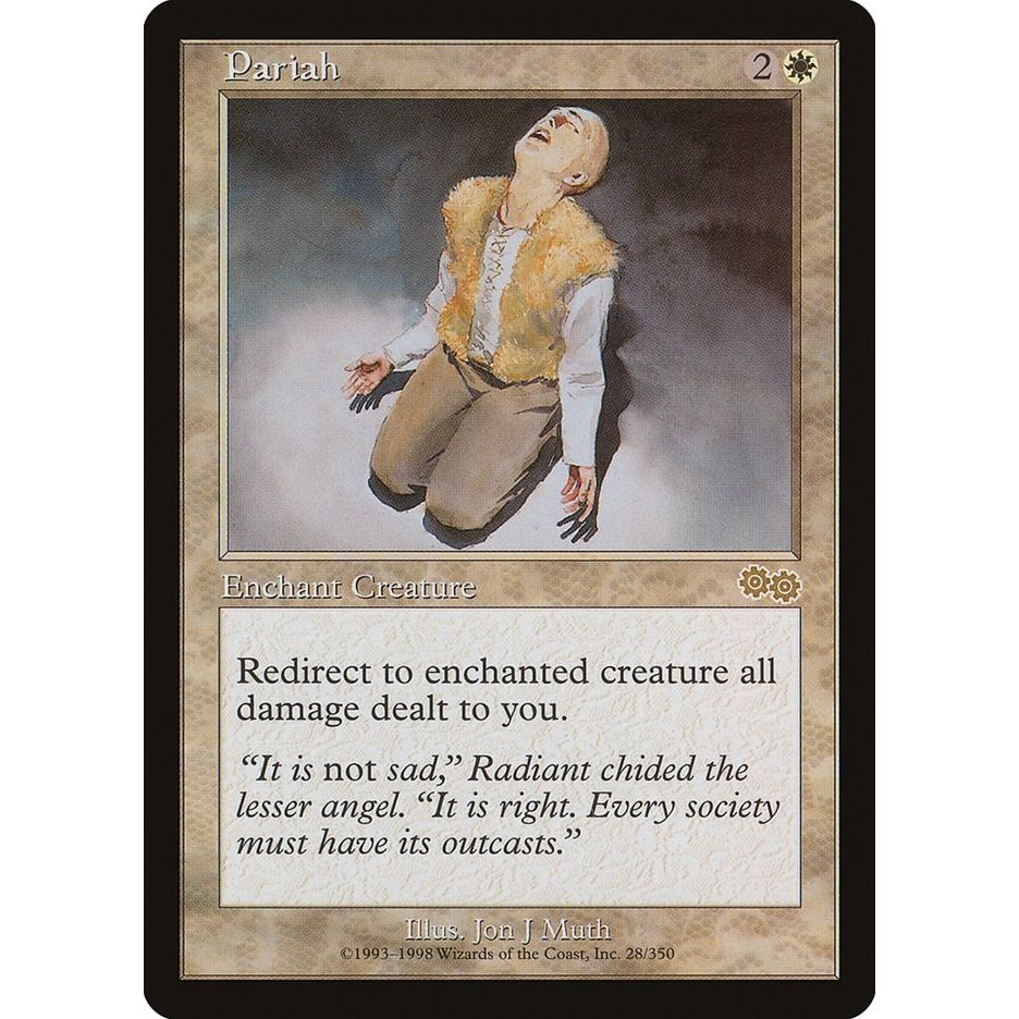 Image for Pariah (28) (USG) - Magic: The Gathering