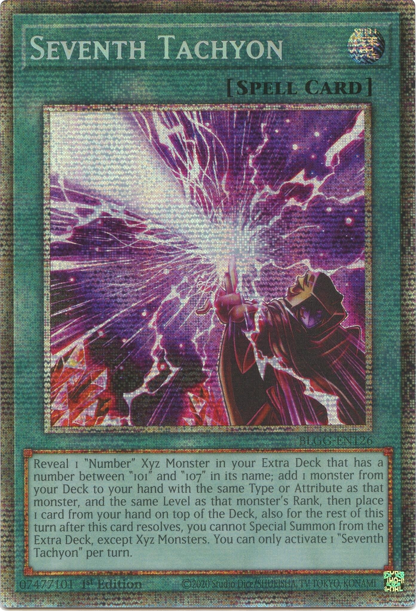 Image for Seventh Tachyon (Starlight Rare) (BLGG) - YuGiOh