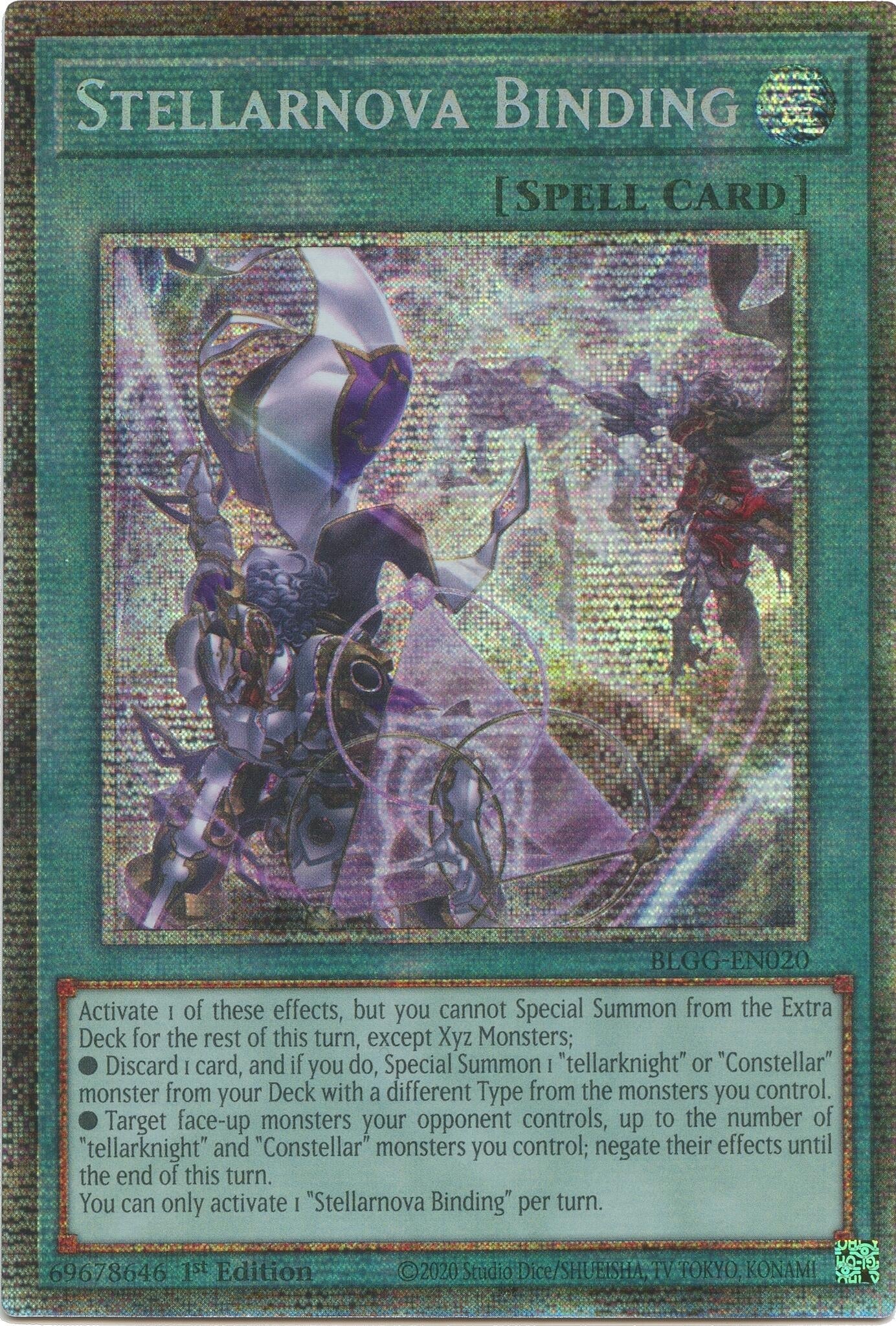 Image for Stellarnova Binding (Starlight Rare) (BLGG-EN020) (BLGG) - YuGiOh