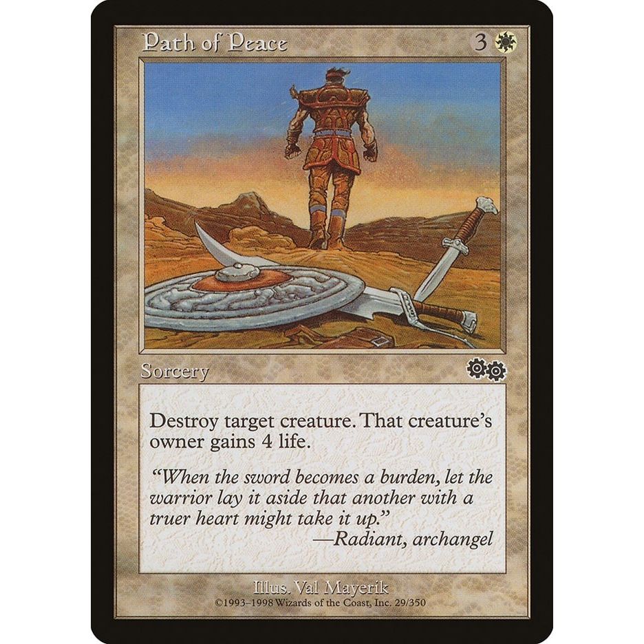 Image for Path of Peace (29) (USG) - Magic: The Gathering