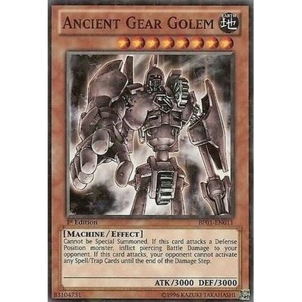 Image for Ancient Gear Golem (Starfoil) (BP01-EN011) (BP01) - YuGiOh