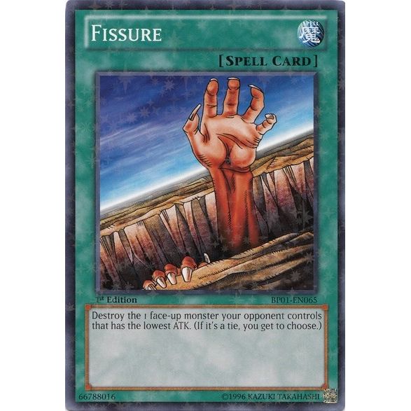 Image for Fissure (Starfoil) (BP01-EN065) (BP01) - YuGiOh