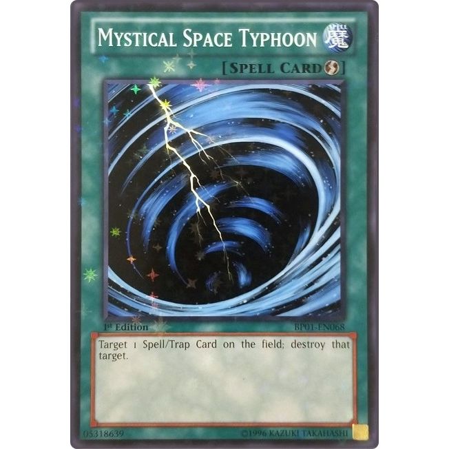 Image for Mystical Space Typhoon (Starfoil) (BP01-EN068) (BP01) - YuGiOh