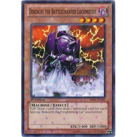 Image for Dekoichi the Battlechanted Locomotive (Starfoil) (BP01-EN189) (BP01) - YuGiOh