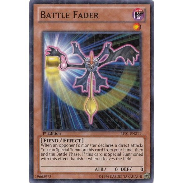 Image for Battle Fader (Starfoil) (BP01-EN211) (BP01) - YuGiOh