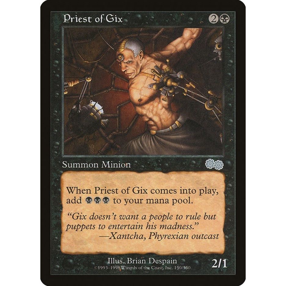 Image for Priest of Gix (150) (USG) - Magic: The Gathering