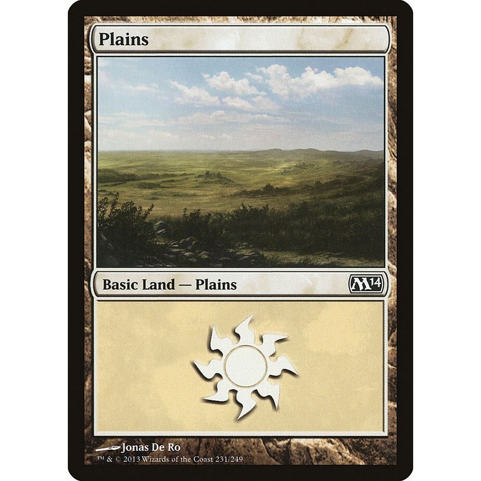 Image for Plains (231) (231) (M14) - Magic: The Gathering