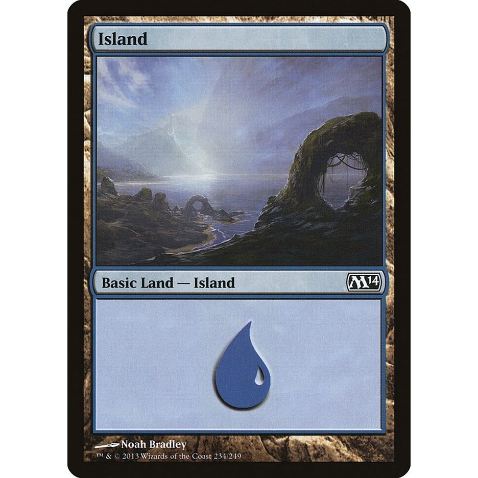Image for Island (234) (234) (M14) - Magic: The Gathering