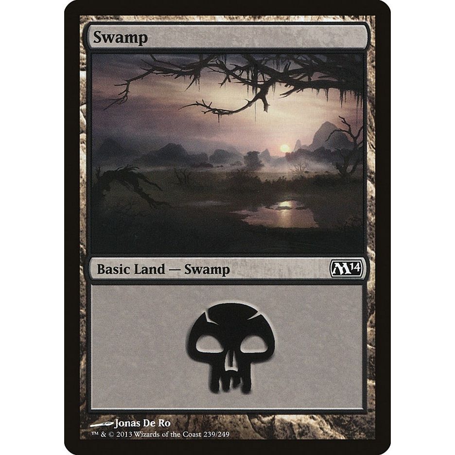 Image for Swamp (239) (239) (M14) - Magic: The Gathering