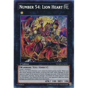 Image for Number 54: Lion Heart (NUMH-EN026) (NUMH) - YuGiOh