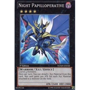 Image for Night Papilloperative (NUMH-EN048) (NUMH) - YuGiOh