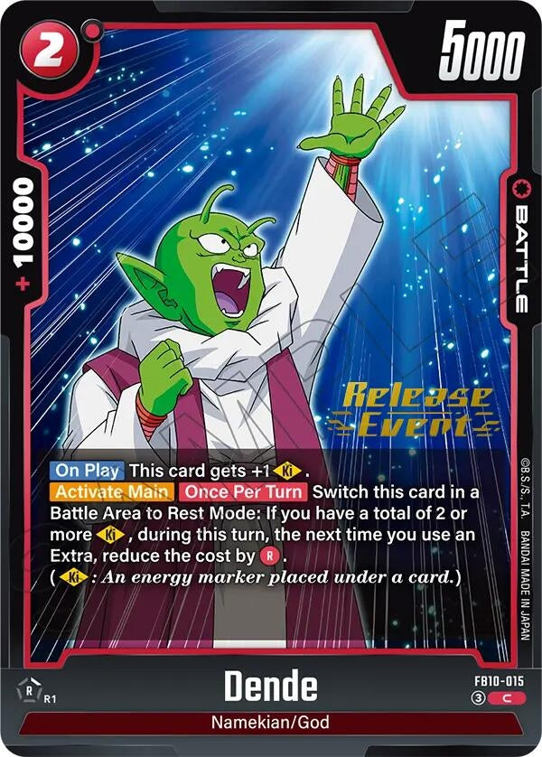 Image for Dende (FB10-015) (FB10_PR) - Dragon Ball Super: Fusion World