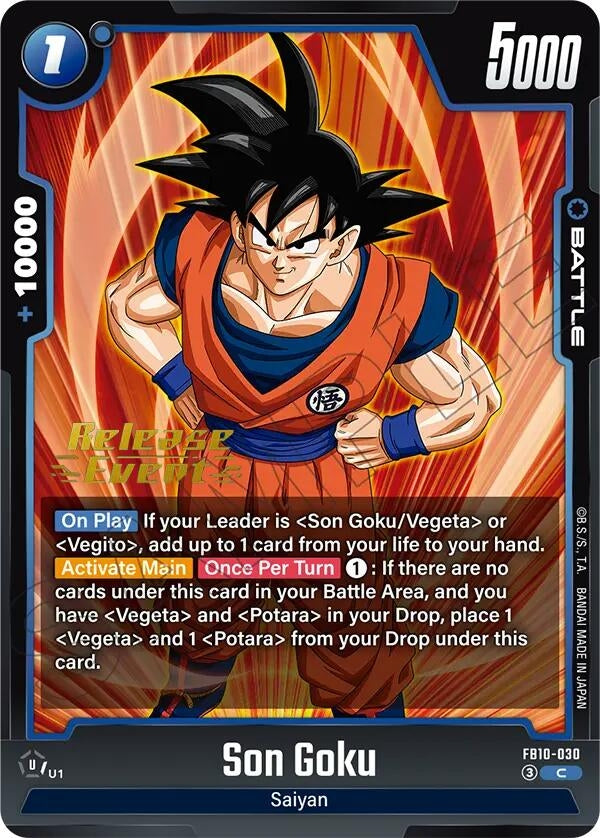Image for Son Goku - FB10-030 (FB10-030) (FB10_PR) - Dragon Ball Super: Fusion World