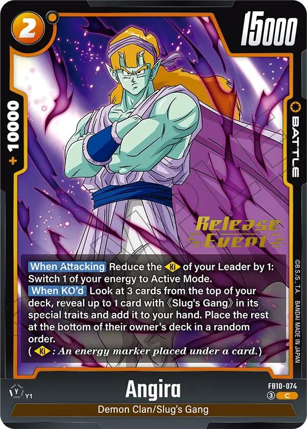 Image for Angira (FB10-074) (FB10_PR) - Dragon Ball Super: Fusion World