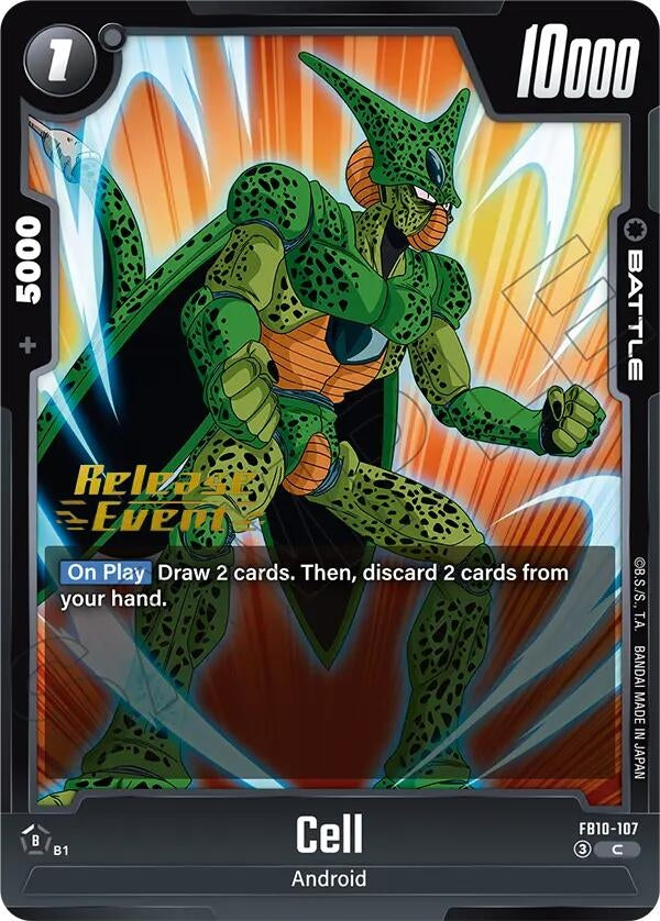 Image for Cell - FB10-107 (FB10-107) (FB10_PR) - Dragon Ball Super: Fusion World