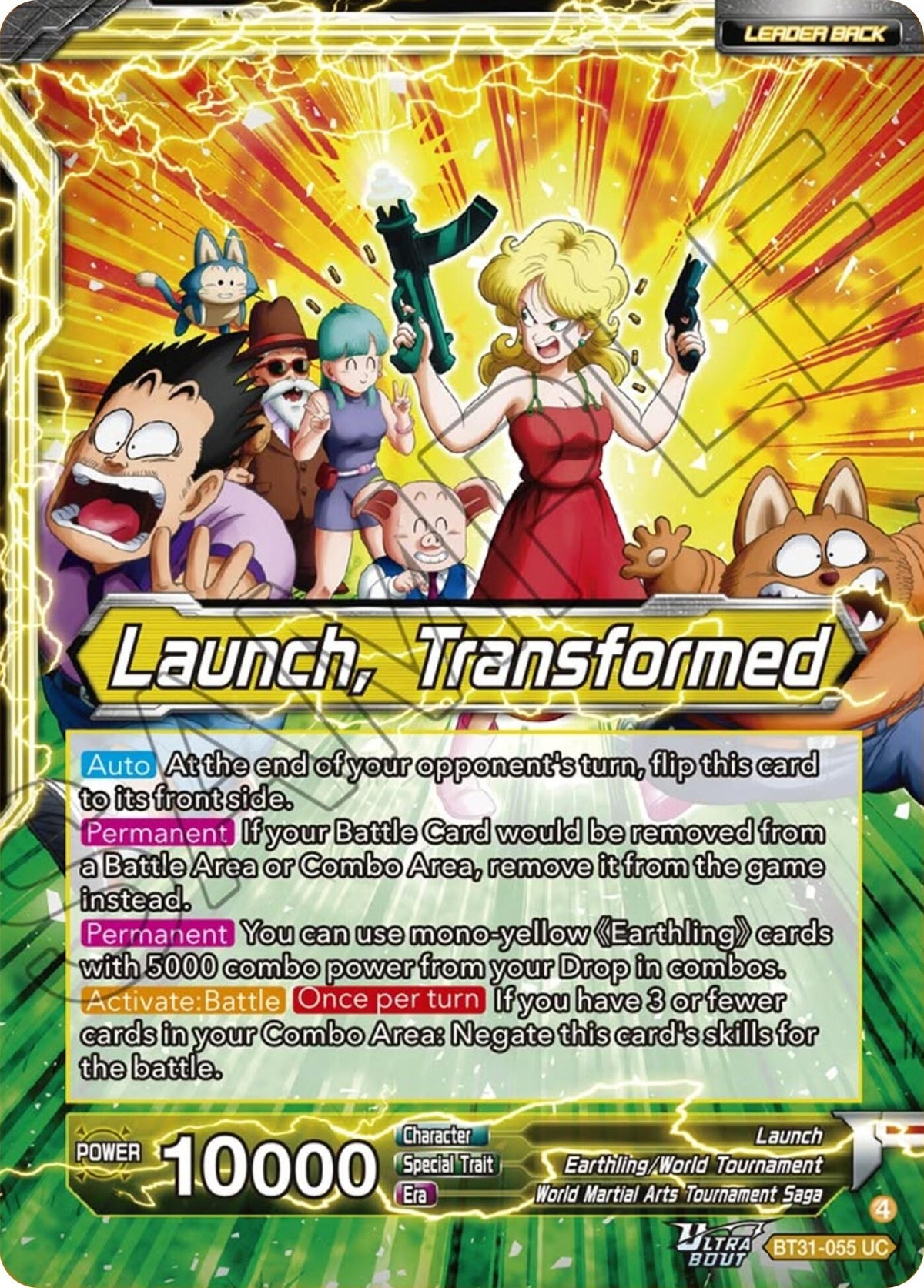 Image for Launch // Launch, Transformed (BT31-055) (BT31) - Dragon Ball Super: Masters