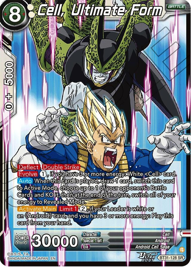 Image for Cell, Ultimate Form (BT31-128) (BT31) - Dragon Ball Super: Masters