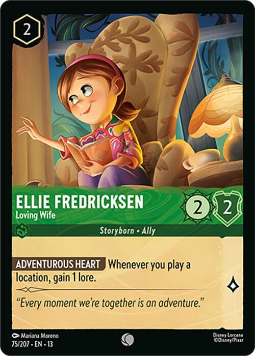 Image for Ellie Fredricksen - Loving Wife (75/207) (13) - Disney Lorcana