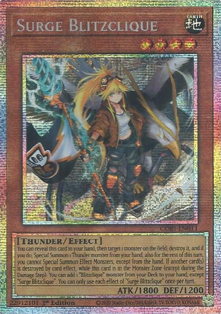 Image for Surge Blitzclique (Starlight Rare) (CORI-EN011) (CORI) - YuGiOh