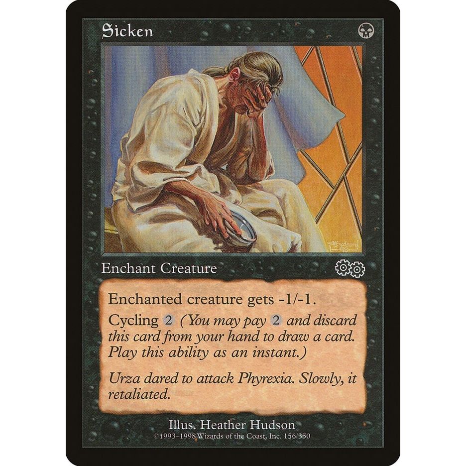 Image for Sicken (156) (USG) - Magic: The Gathering