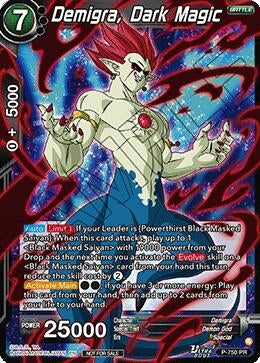 Image for Demigra, Dark Magic (Ultra-Bout Series Tournament Pack Vol.3) (P-750) (TPR) - Dragon Ball Super: Masters