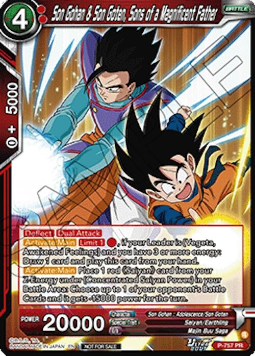 Image for Son Gohan & Son Goten, Sons of a Magnificent Father (Deluxe Pack 2026 Vol.2) (P-757) (TPR) - Dragon Ball Super: Masters