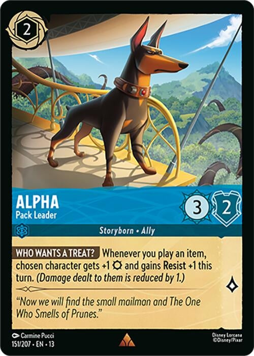 Image for Alpha - Pack Leader (151/207) (13) - Disney Lorcana