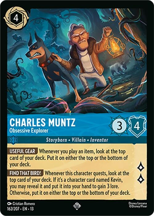 Image for Charles Muntz - Obsessive Explorer (162/207) (13) - Disney Lorcana