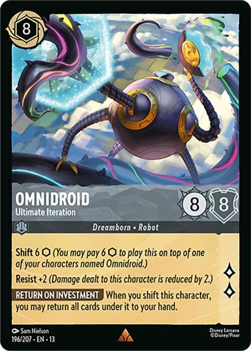 Image for Omnidroid - Ultimate Iteration (196/207) (13) - Disney Lorcana