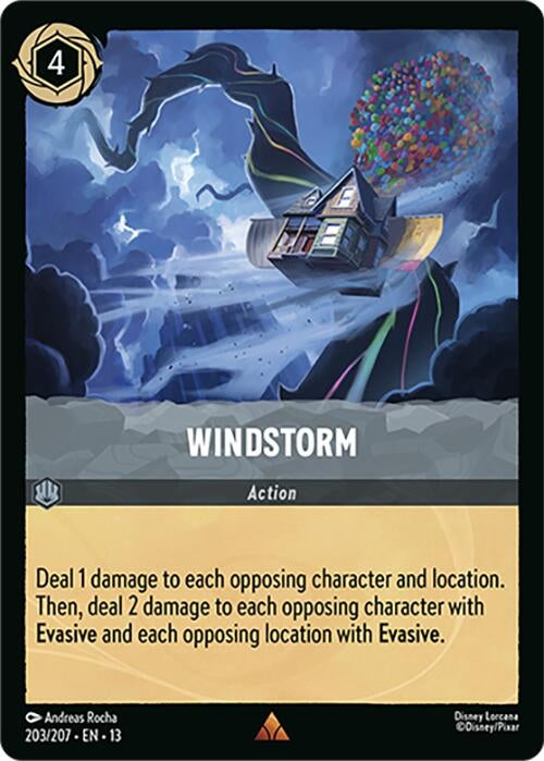 Image for Windstorm (203/207) (13) - Disney Lorcana