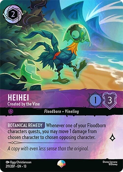 Image for Heihei - Created by the Vine (Epic) (211/207) (13) - Disney Lorcana