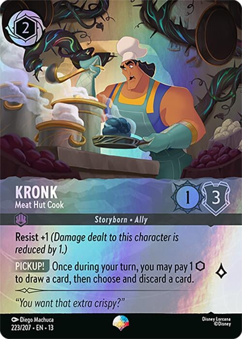 Image for Kronk - Meat Hut Cook (Epic) (223/207) (13) - Disney Lorcana