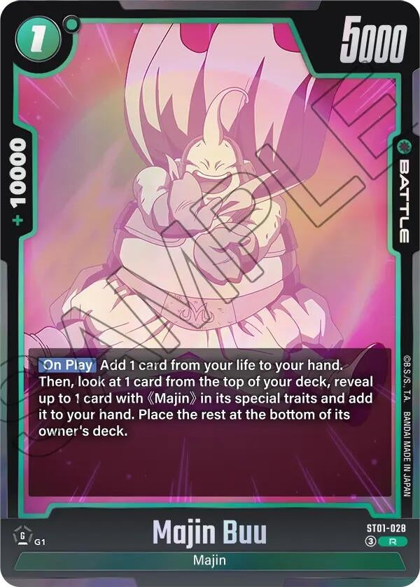 Image for Majin Buu (ST01-028) (ST01) - Dragon Ball Super: Fusion World
