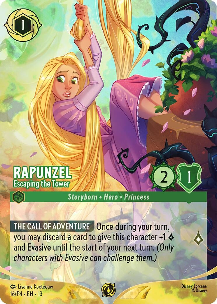 Image for Rapunzel - Escaping the Tower (Store Championship) (16) (DLPC) - Disney Lorcana